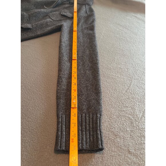 Banana Republic Men’s Wool Blend Full Zip‎ Sweater Jacket Navy Gray Marled M - Picture 10 of 12